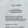 Volantini sul consiglio comunale, timori per la capienza della sala