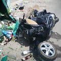 Incidente in via delle Belle Arti, moto si schianta contro campana del vetro