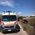 Incidente sulla Andria-Barletta, automobile esce fuori strada