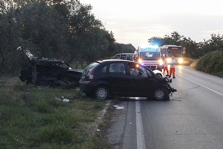 Incidente mortale a Boccadoro. <span>Foto Mario Sculco</span>