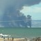 Incendio a Manfredonia, fumo visibile da Barletta