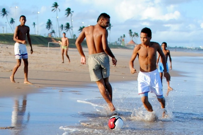 Calcio in spiaggia