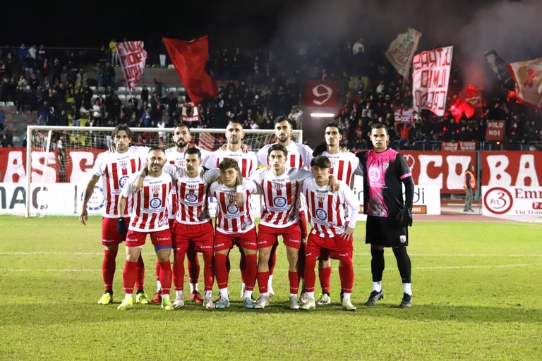 Calcio, Barletta-Polimnia. <span>Foto Cosimo Campanella</span>