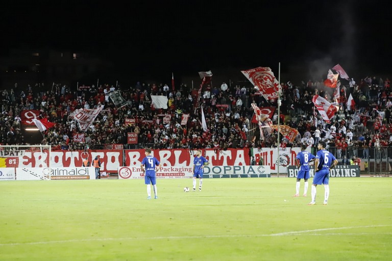 Calcio, Barletta-Polimnia. <span>Foto Cosimo Campanella</span>