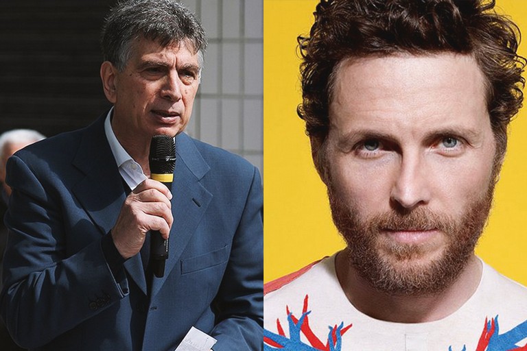 Il sindaco Cannito e Jovanotti