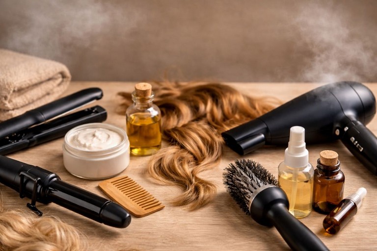 Capelli e strumenti per lo styling