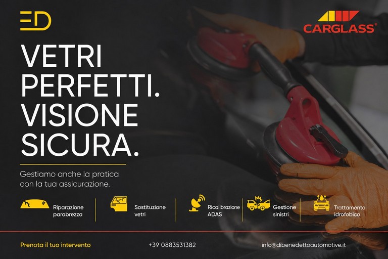 Dibenedetto Automotive è centro convenzionato Carglass