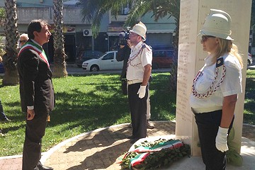 Cascella commemora il crollo di via Canosa