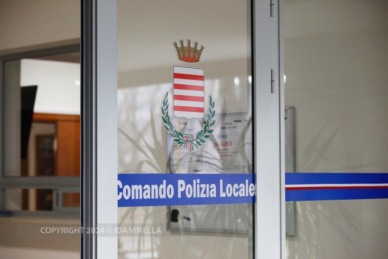Comando Polizia locale di Barletta. <span>Foto Ida Vinella</span>