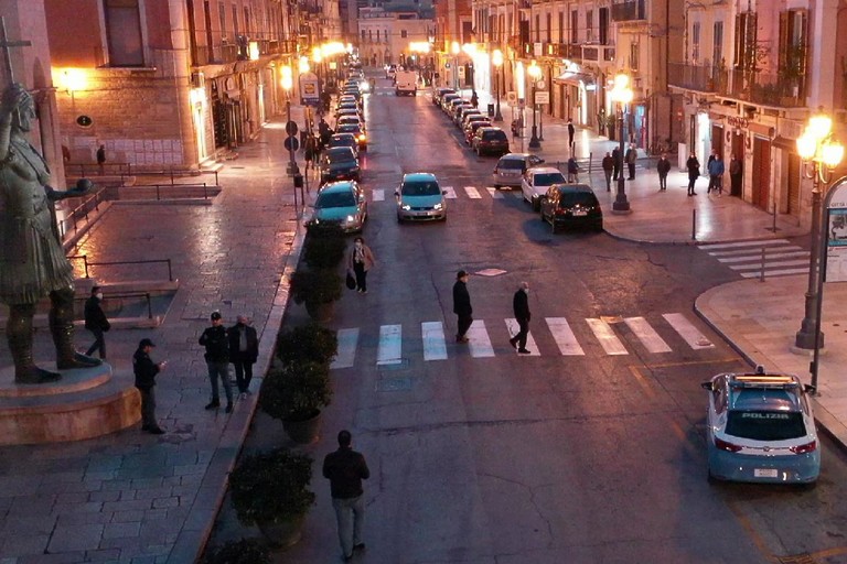 Controlli nel centro di Barletta