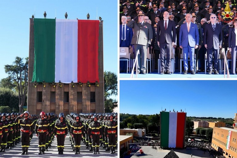 Giuramento Vigili del fuoco: 780 allievi per il 100° corso
