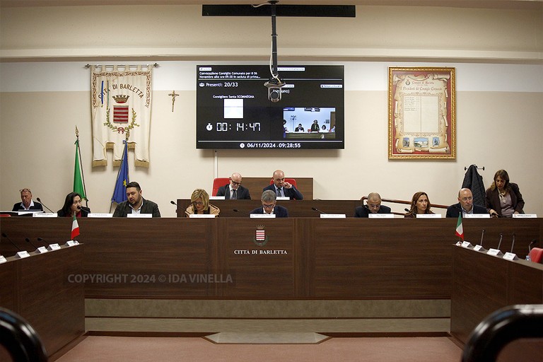 Consiglio comunale del 6 novembre 2024. <span>Foto Ida Vinella</span>