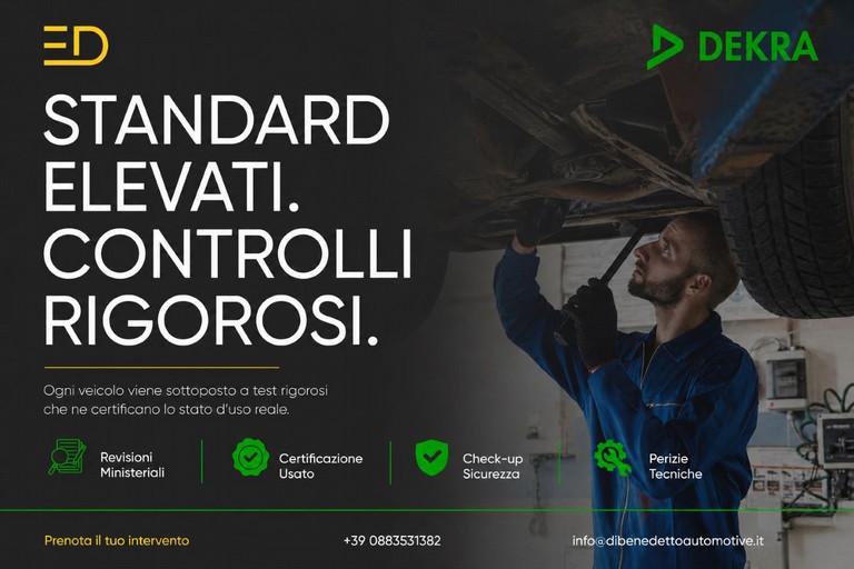 Dibenedetto Automotive è centro convenzionato DEKRA