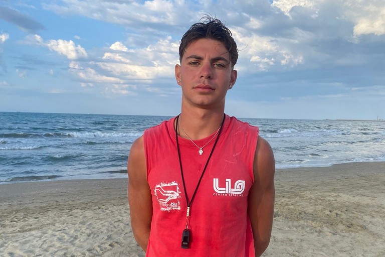 Daniele Diviccaro, bagnino Angeli del Mare Rescue Italy FISA