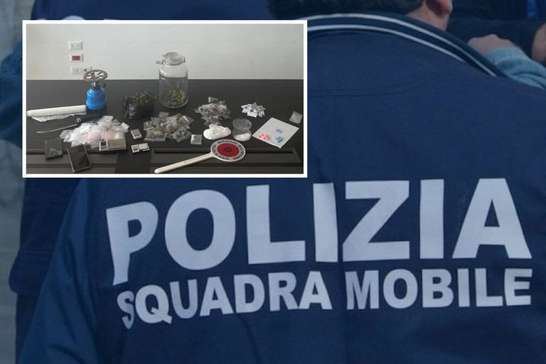 Polizia, intervento contro lo spaccio