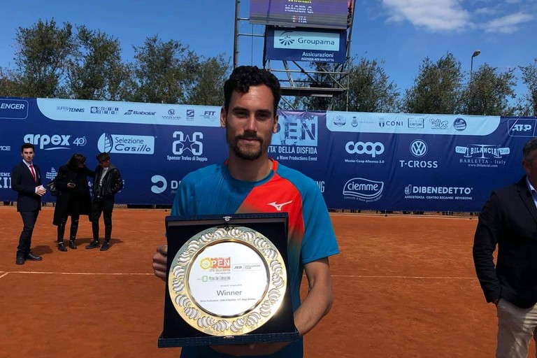 Gianluca Mager vince l'ATP Barletta 2019