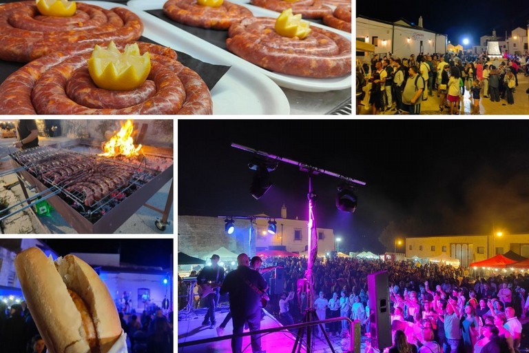 festa della salsiccia a punta di coltello di spinazzola