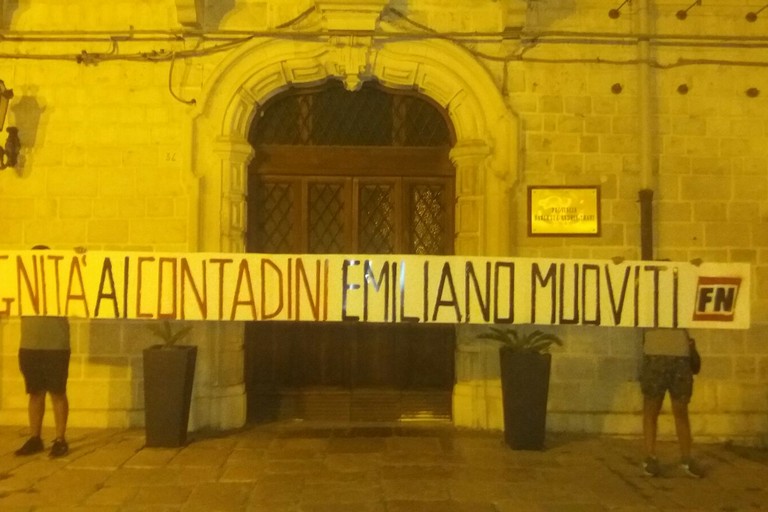 Forza Nuova si mobilita a Barletta