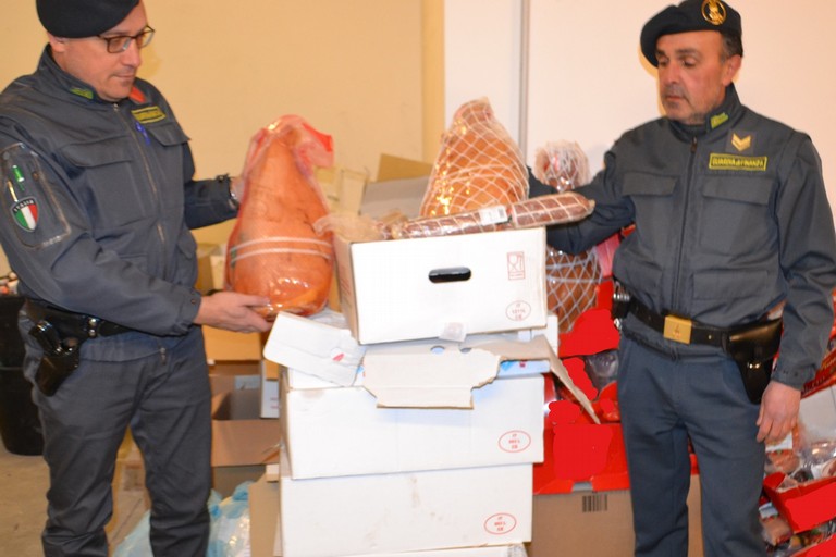 Sequestro di prosciutti