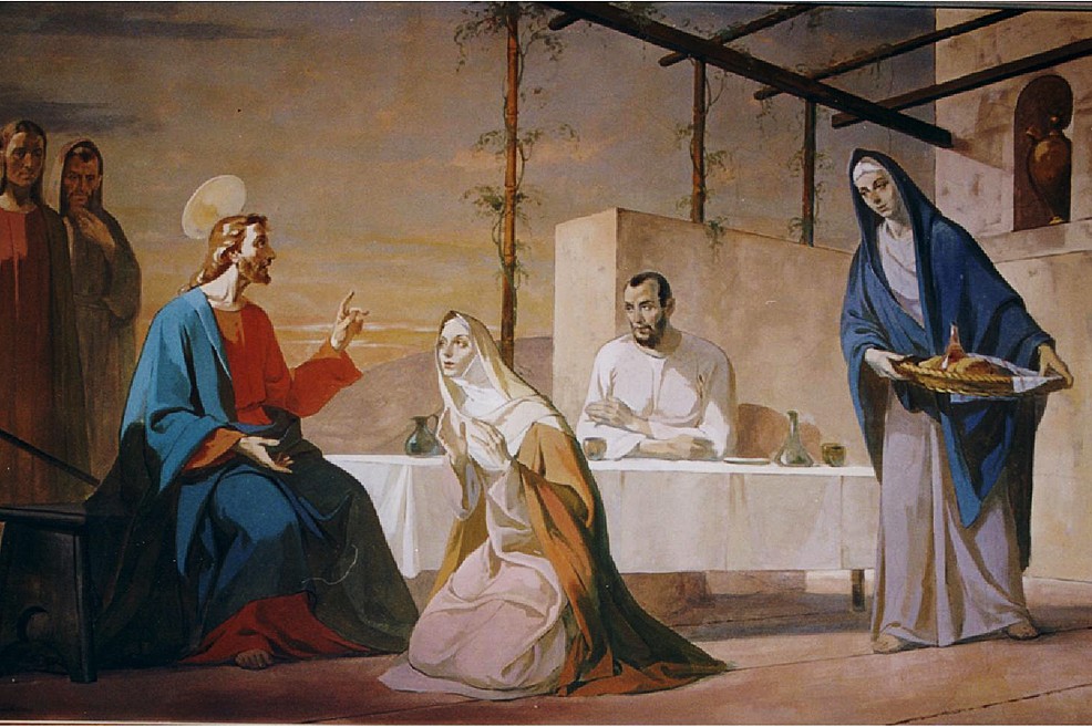 Gesù Marta e Maria