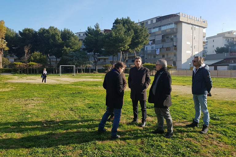 Giardino di via Dante, uno spazio verde nella 167 di Barletta