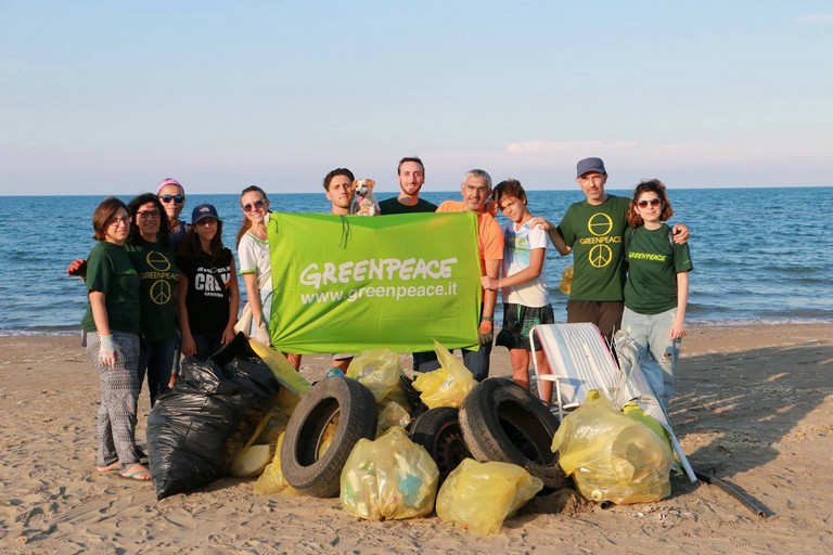 Greenpeace del gruppo locale di San Ferdinando di Puglia