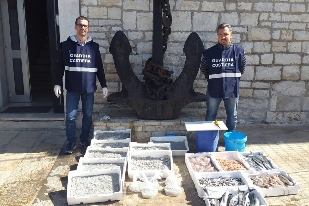 Prodotti ittici sequestrati Prodotti ittici sequestrati