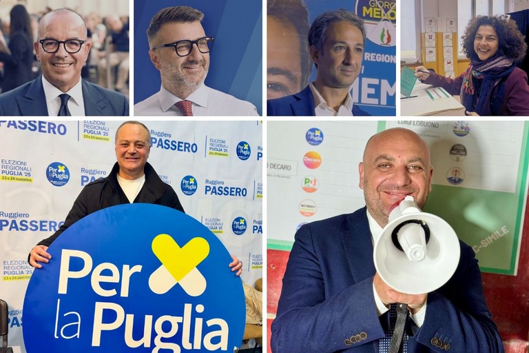 I barlettani alle regionali 2025, tra eletti ed esclusi