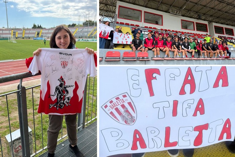 I ragazzi del Centro Effatà ospiti del Barletta Calcio