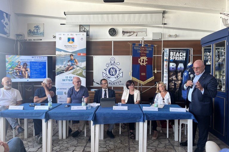 Conferenza stampa campionati Beach Sprint