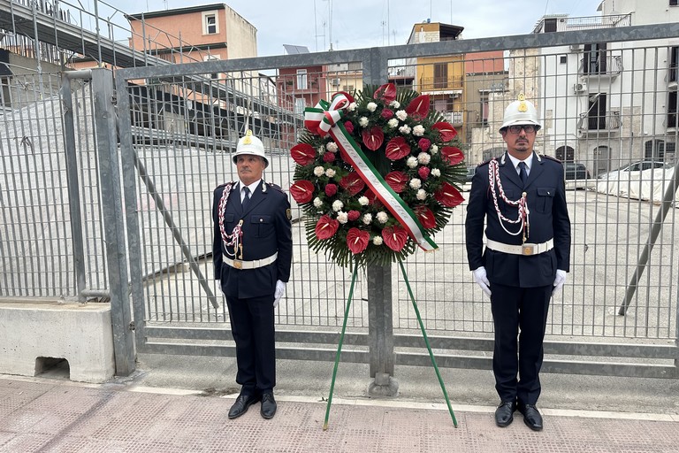 Commemorazione crollo di via Roma