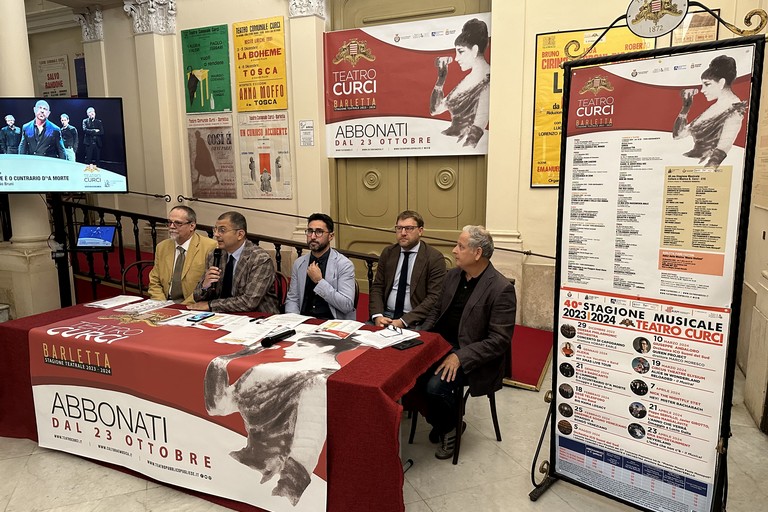Conferenza stampa presentazione stagione 2023-2024 teatro Curci