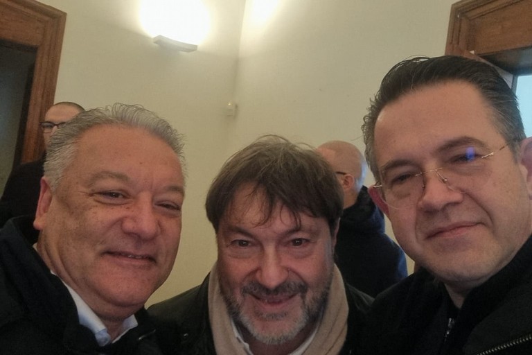 Di Bari e Patella con Ranucci