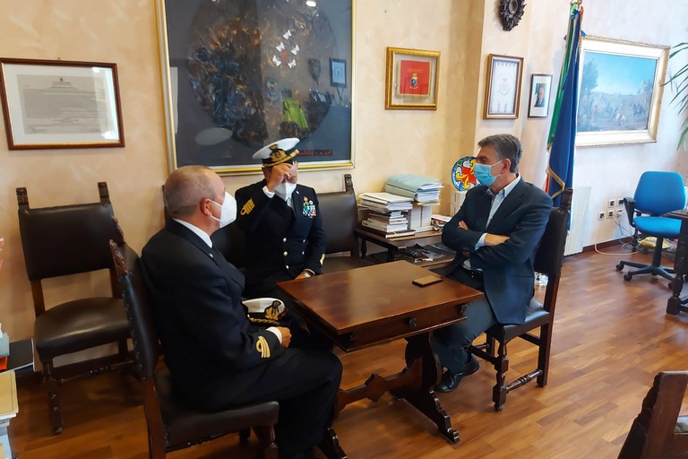 Incontro sindaco - Marina Militare