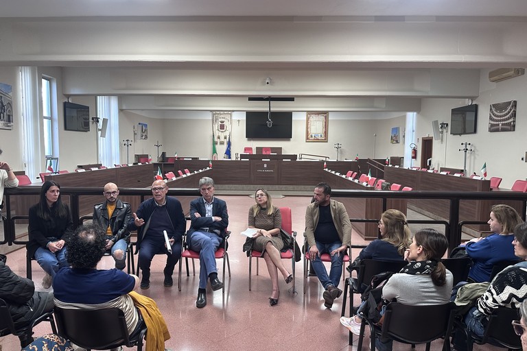 Incontro per trasporto persone com disabilità