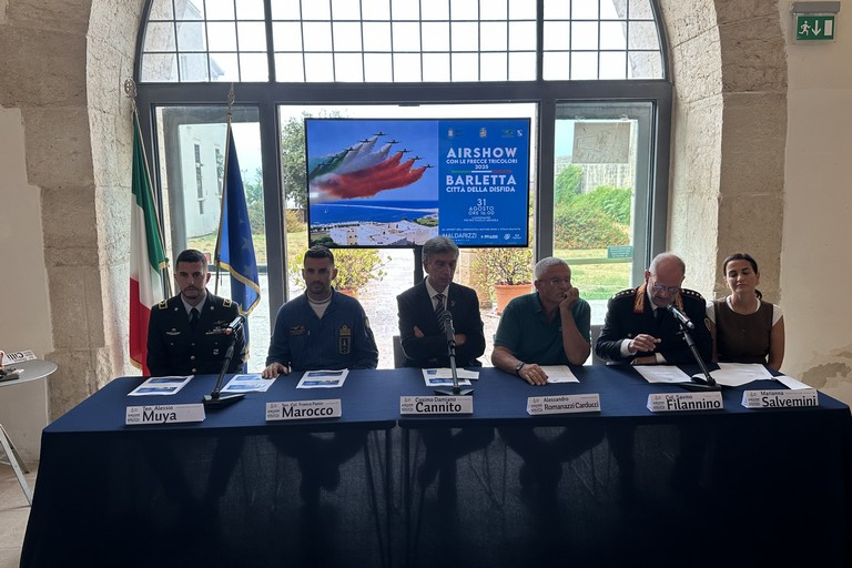 Conferenza stampa Air Show 2025 Frecce Tricolori