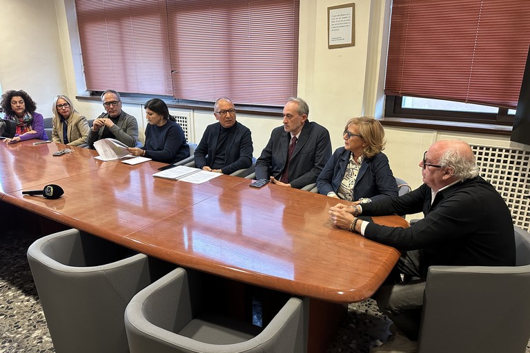 Conferenza stampa opposizioni