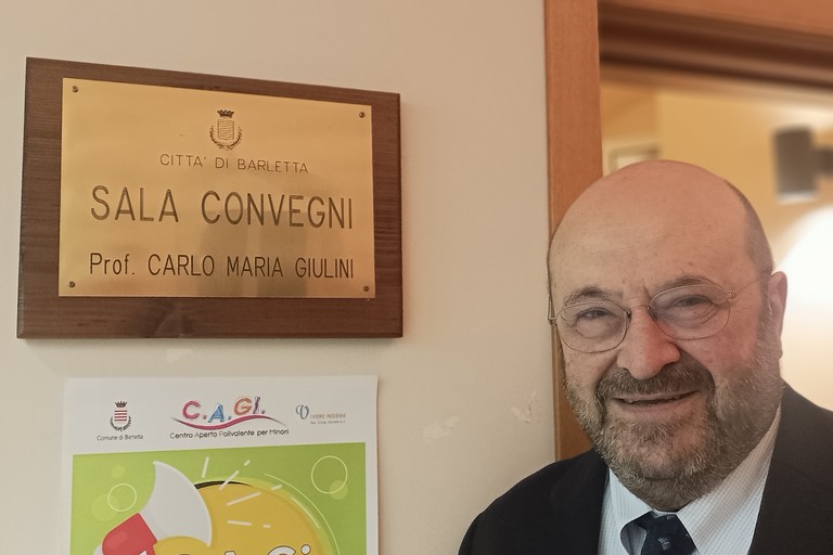 In visita a Barletta Francesco Giulini, figlio del grande direttore d'orchestra