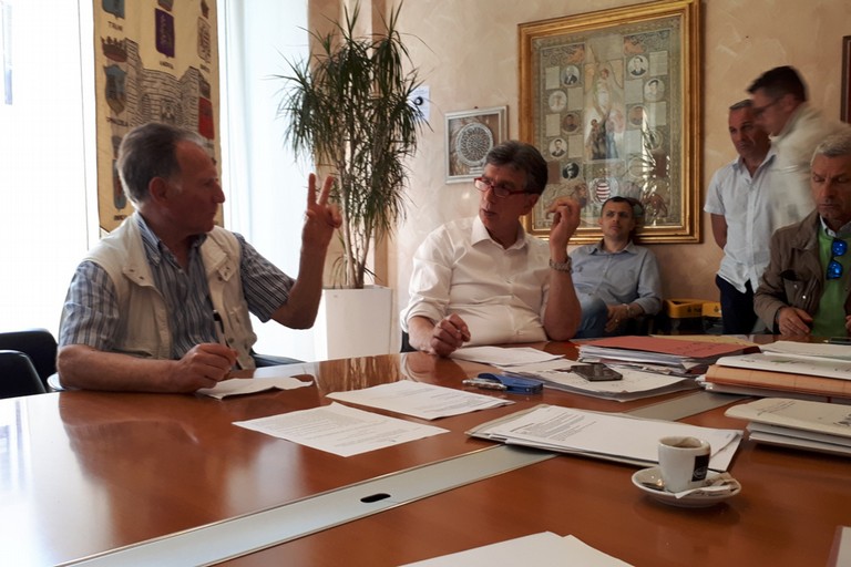 Incontro tra sindaco e commercianti