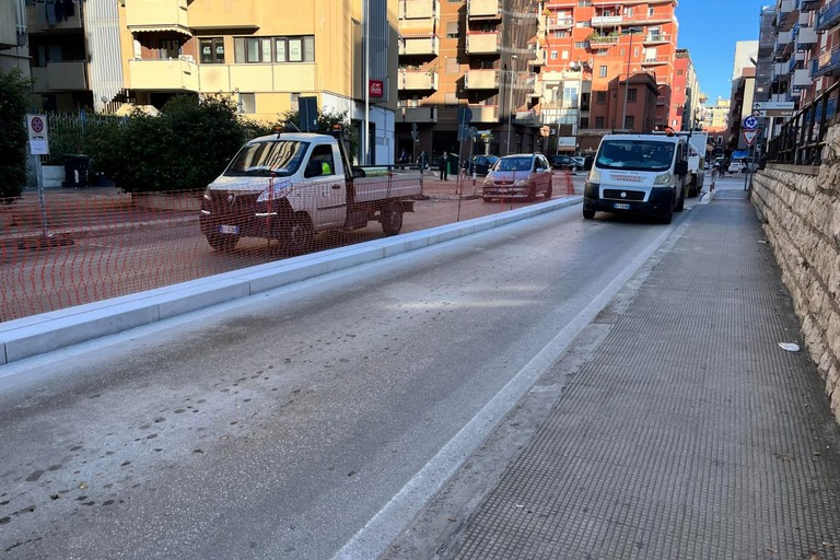 Proseguono i lavori in via Alvisi