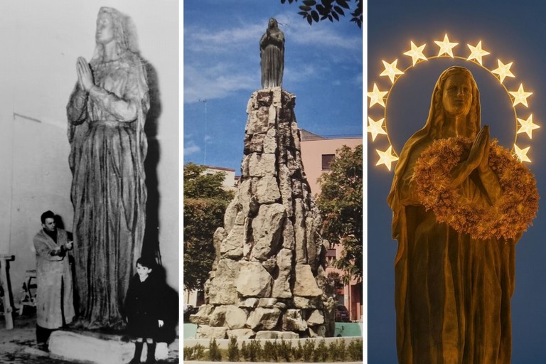 Statua bronzea dell’Immacolata di piazza Plebiscito