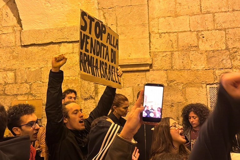 Manifestazione Gaza Piazza Monte di Pietà