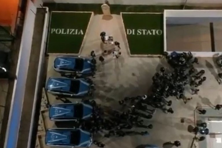 maxi operazione Polizia di Stato a Barletta