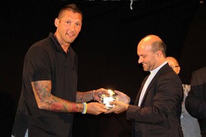 Marco Materazzi insignito del Premio Mediterraneo 2013