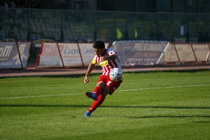 Riccardo Allegretti, capitano del Barletta Calcio