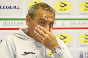 Nevio Orlandi allenatore Barletta Calcio