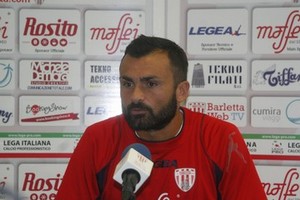 Raffaele Biancolino, attaccante del Barletta Calcio