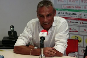 Nevio Orlandi allenatore Barletta Calcio