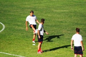 Allenamento del Barletta Calcio - sessione del 7 agosto