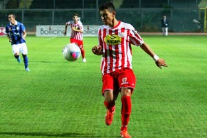 Emmanuele Pio Cicerelli, attaccante del Barletta Calcio